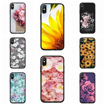 

Silicone Cover Case For iPhone X XR XS 6 6S 7 8 Plus Pricess Pattern Phone Cases Back Shell For iPhone XS Max B20