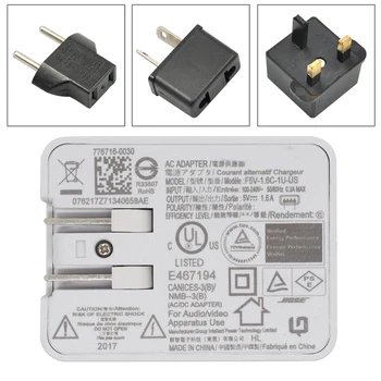 

For Soundlink Color/Mini Wall Charger F5V-1.6C-1U-US 5V USB AC Adapter White - Used