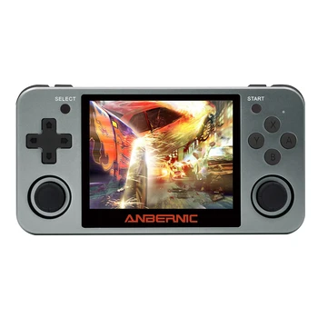 

Willkey Retro game RG350 Video games Upgrade game console ps1 game 64bit opendingux 3.5 inch 2500+ games RG350m Child gift