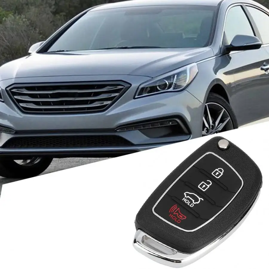 Автомобильный Дистанционный умный ключ TQ8-RKE-4F16 433mhz J237 подходит для hyundai Sonata износостойкость против царапин