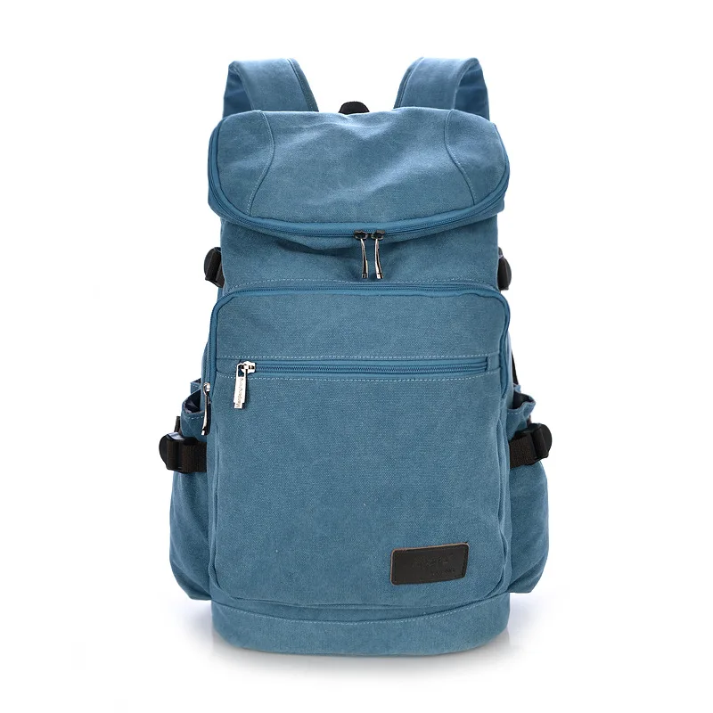 

Cross Border for Korean-style Backpack Fashion Backpack Men's Large Capacity Travel Bag Canvas Students Computer Backpack