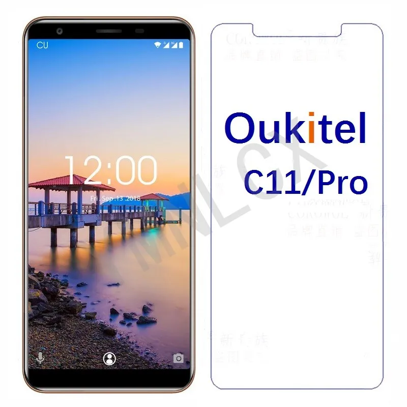 Для Oukitel C11 стекло Pro закаленное защита экрана Премиум Защитная пленка 9h|Защитные