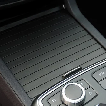 

Center Console Cover Easy Install Trim Direct Fit Water Cup Rack ABS Car Board Roller Blind Accessories For Benz W166 W292