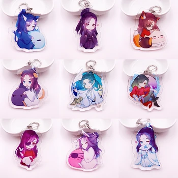 

Cute Anime Tian Guan Ci Fu Key Chain Holder Fashion Cartoon Heaven Offical's Blessing Keyrings Keychains Jewelry Collection Gift