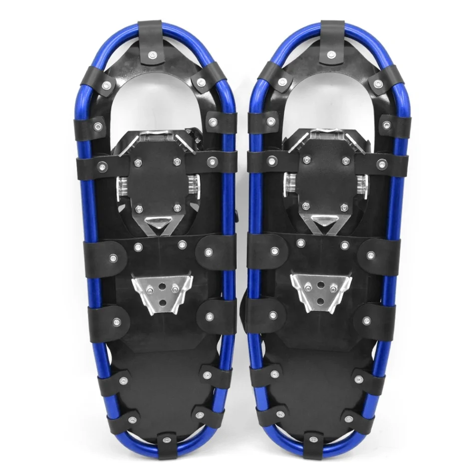 25inch Snowshoes Women Men Aluminum Snow Shoes with Adjustable Bindings Carrying Tote Bag - Цвет: 25inch