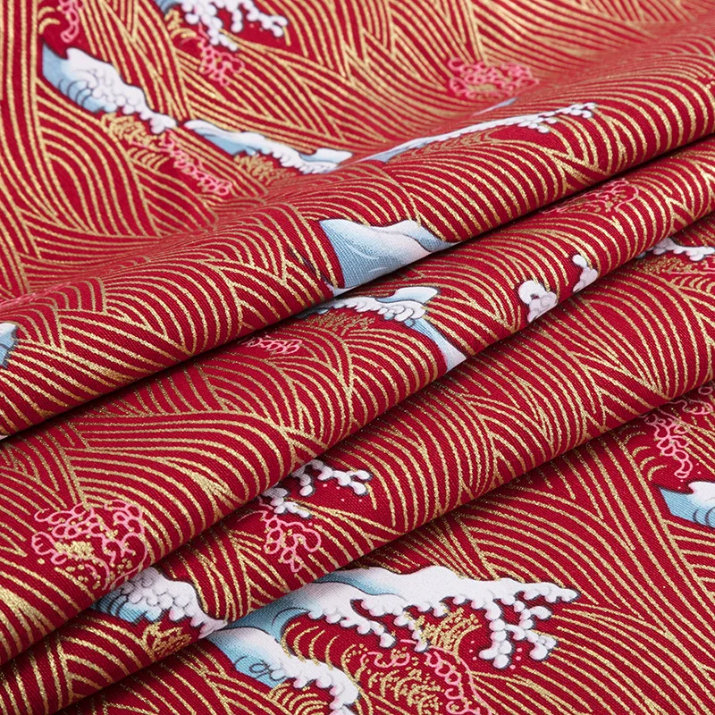 Высокое количество японский стиль бронзовая ткань для DIY кимоно cheongsam и сумка для хранения DIY аксессуары ручной работы различные S5