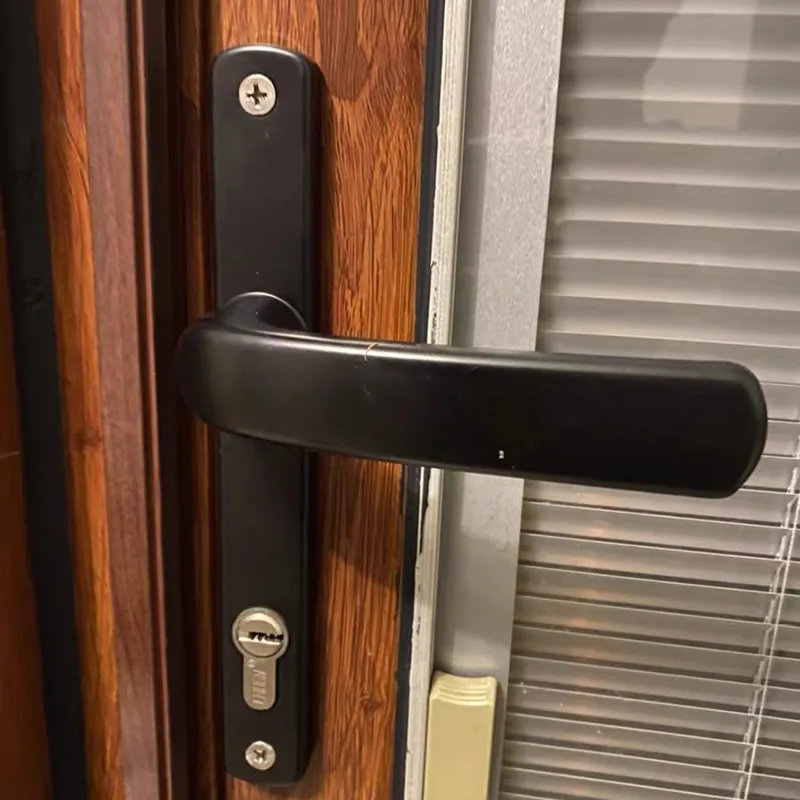 Aluminum alloy door handles for Aluminum alloy door 85mm 92mm center distance 193mm 115mm hole distance