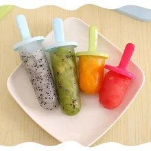 6 полостей пластиковые многоразовые формы для мороженого с палочками льда поп-бар производитель