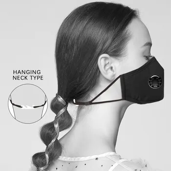 

Reusable Mask Black Mask Windproof Foggy Haze Pollution Respirator Mouth Caps Covers Protective Washable mondmaskers masques