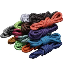 1 пара, для женщин, сделай сам, разноцветные Светоотражающие полоски, круглые, многоцветные, плетеные браслеты, безопасные светоотражающие мужские шнурки