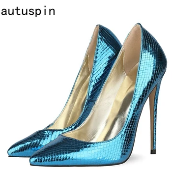 

2020 Autumn Latest Woman Serpentine Thin Heels Pumps Fashion Female Pointed Toe High Heels Women Party Wedding Dancing Shoes Red