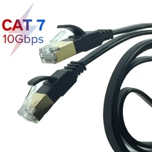 Cabo de rede rj45 cat7 lan utp rj 45, cabo de rede cat6 para roteador do modem ethernet 0.5m 1m 2m 3m 5m 10m-30m