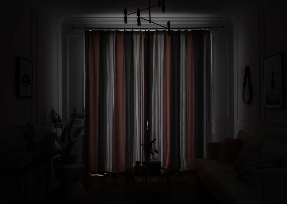 Tiyana, современные затемненные занавески в полоску для гостиной, спальни, желтые плотные занавески на окна, занавески для кухни, cortina HP78X