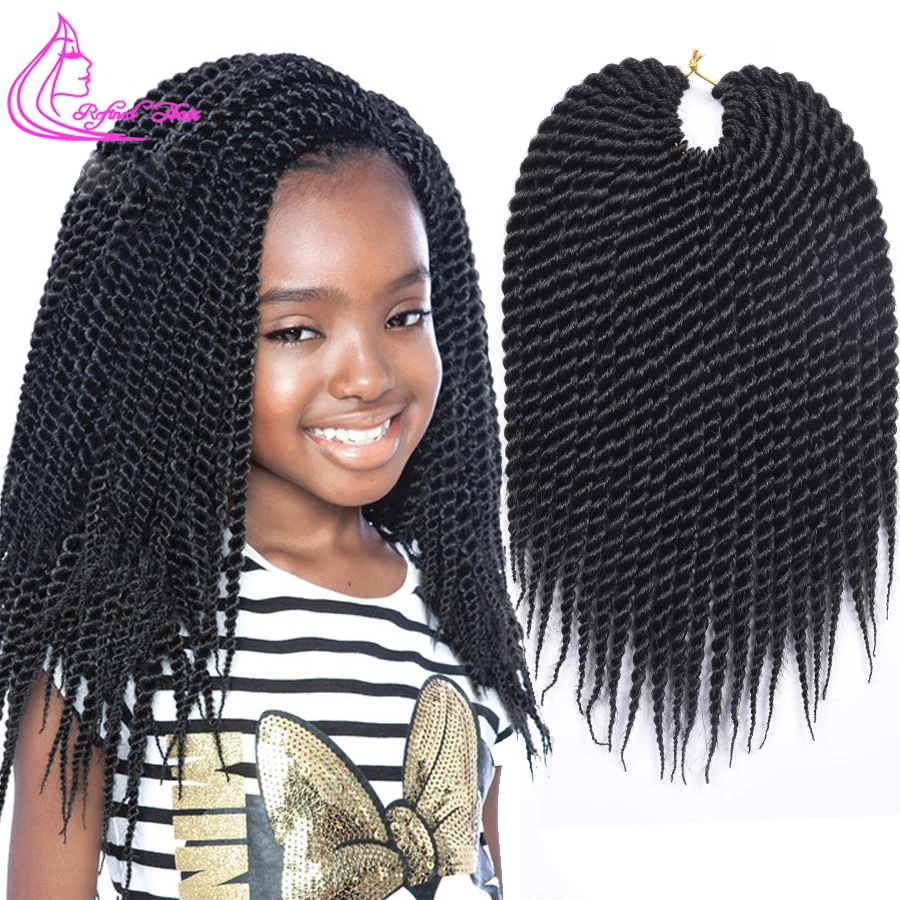 Refined 12 14 16 18 20 22inch 22roots Medium Crochet Braids