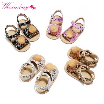 

Summer Baby Kid Boy Girl Sandals Prewalker Newborn Leather Soft Sole Crib Shoes 2
