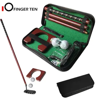

New Portable Golf Putter Putting Gift Set Kit with Putter 2pcs Balls Putting Cup for Indoor Outdoor Training Practice