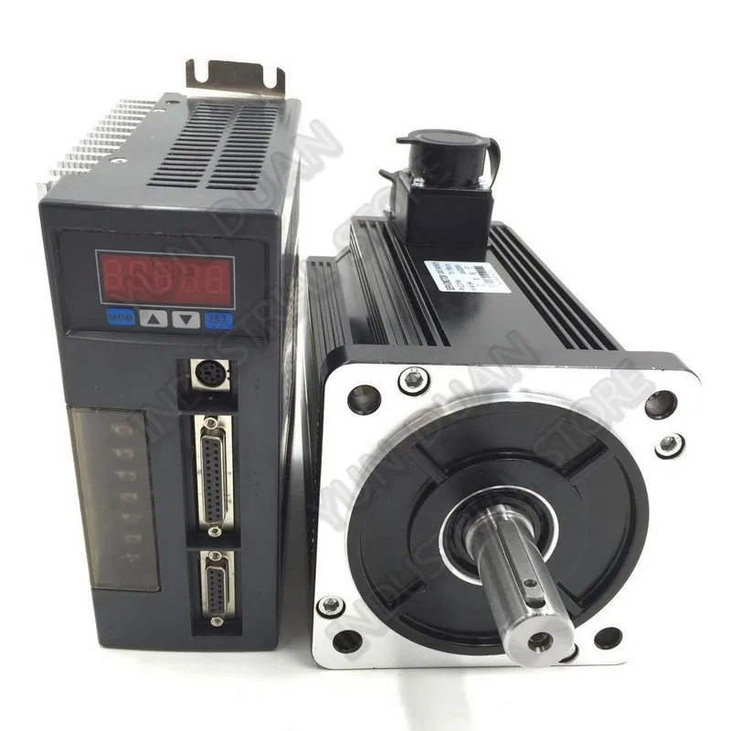 

2.6KW 10NM NEMA52 130mm flange 220V 2500R/Min AC Servo Kits CNC constant torque MODbus RS485 RS232 with 2Year Warranty