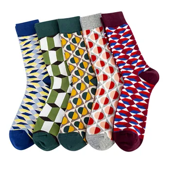 

2019 socks Christmas skarpetki New fashion harajuku 's Safety Durable Cotton Short Street skateboarding funny stockings