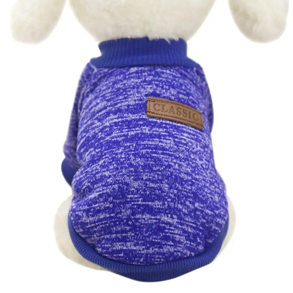 dark blue HOOPET зимние теплые хлопковые Толстовки для кошек модный дизайн для домашних животных одежда, куртка roupas водонепроницаемый жилет для собаки для маленьких собак XS-XXL 9 Цвета - Цвет: dark blue