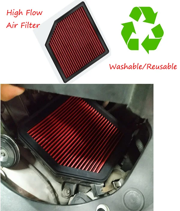 1Pcs New High Flow Air Filter Fits for Lexus IS250 IS350 IS300 GS350 GS460 GS450h RC300 for
