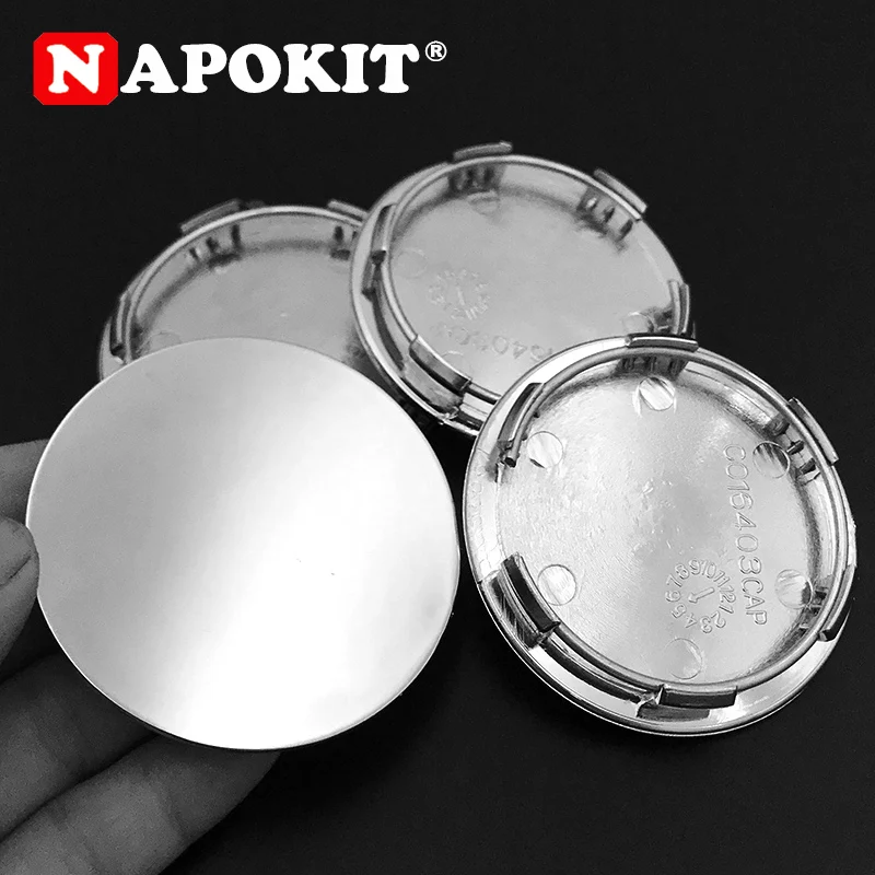 

4pcs 65mm Silver Plastic Flat Surface Car Wheel Hub Cap Car Hubcap Wheel Center Cap Car Styling for Auto Rim Badge Logo Emblem