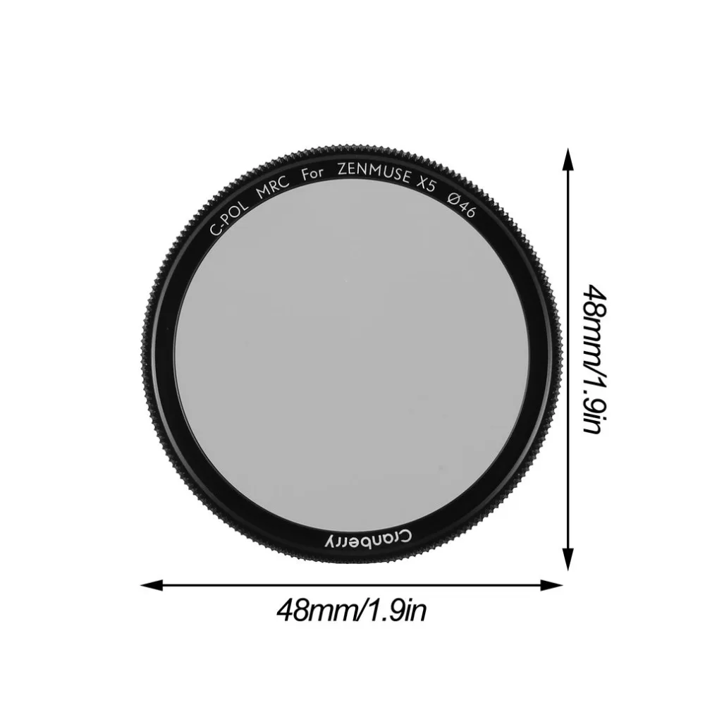 Воздушный объектив натуральный Adjastable мини портативный фильтр для объектива CPL HD фильтр для объектива камеры для DJI Zenmuse X5/X5S