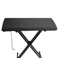 76-88 клавиш машинная стирка легкая чистка пианино клавиатура крышка универсальный подходит музыкальный инструмент полиэстер пылезащитный с Кулиской