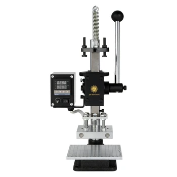 

Multifunction Bronzing Machine Small Tools Digital Display Manual Hot stamping Machine Leather Label Trademark Creasing Machine