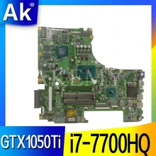 ROG GL753VD MB. _ 0 M/i7-7700HQ/AS GTX1050/4G ل Asus GL753V GL753VE VD FX73VD اللوحة المحمول REV2.0 90NB0A40-R00010 100% اختبار(China)