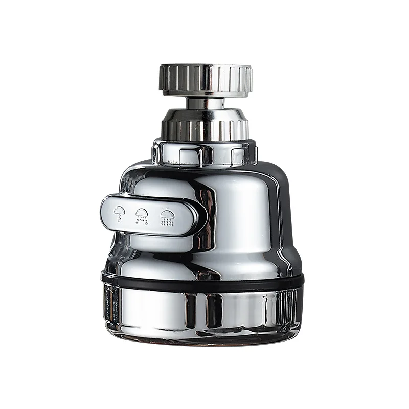 Boquilla DE aireador para grifo de cocina, cabezal de pulverización giratorio de 360 grados, grifo del difusor, Conector de filtro de ahorro de agua, 1 ud.