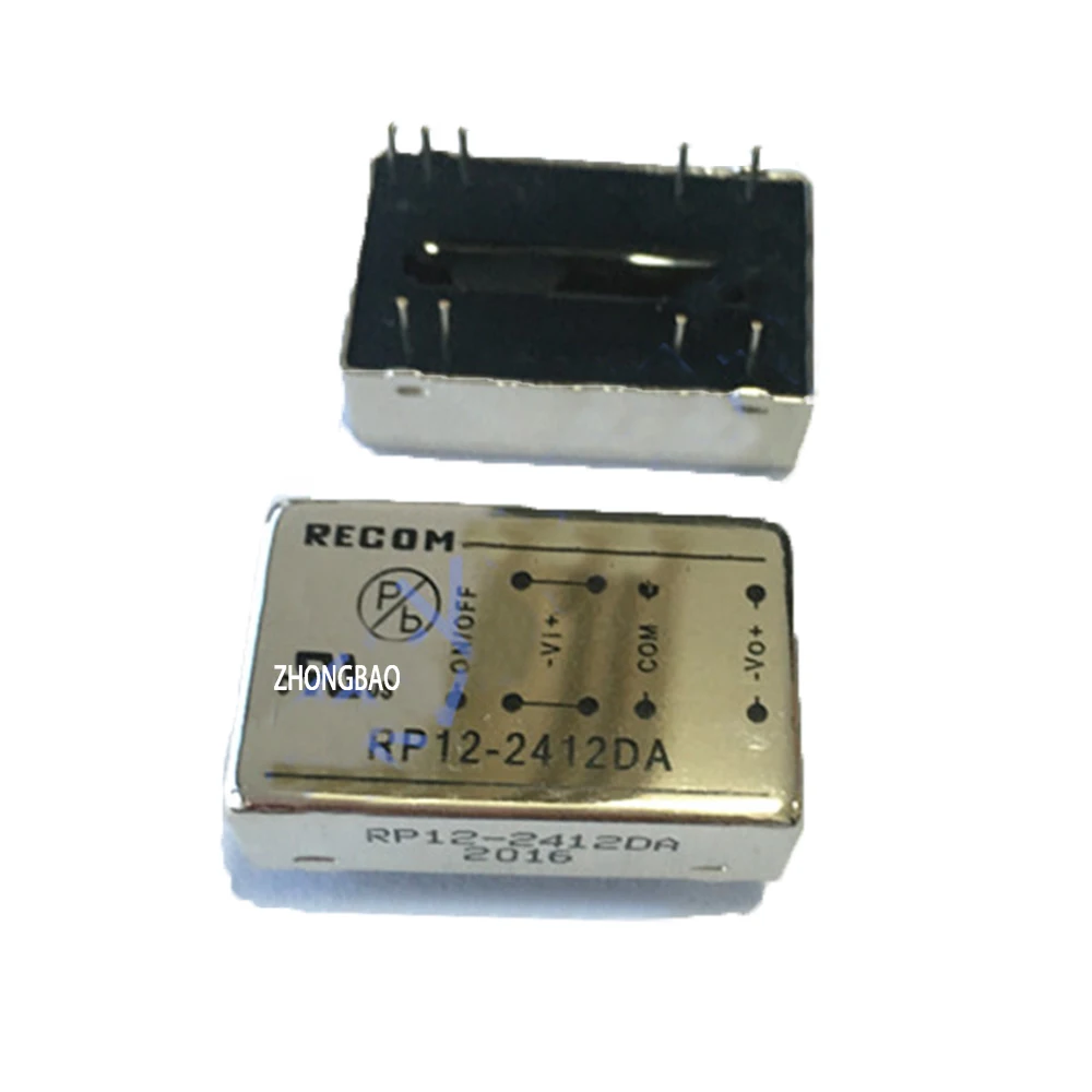 

1PCS/LOT RP12-2412DA SIPDIP9 DC DC CONVERTER +/-12V 12W New original