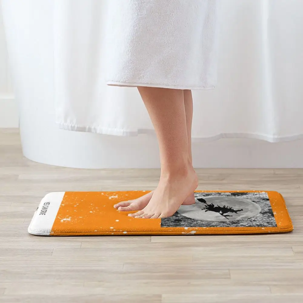 Очарование дома да я могу управлять палкой HalloweenCarpet 15,7 "X 23,5" Пользовательские гостиная спальня Противоскользящий вход коврик 40X60 см