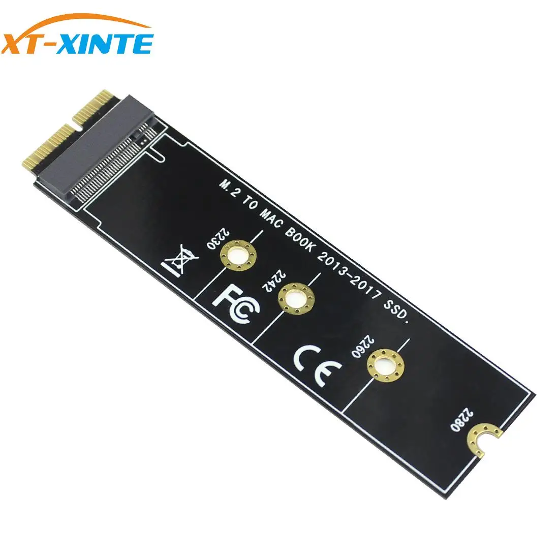 M 키 M.2 NGFF PCIe AHCI M2 SSD 어댑터 카드, 2230 2280 어댑터, 2013 2014 2015 2017 맥북 에어 A1465 A1466 프로 A1398 용