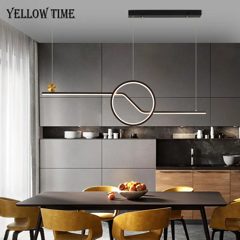 

Nordic Led Pendant Light For Dining room Kitchen Office Loft Hanging Lamp 110v 220v Aluminum Indoor Lighting Lustre Luminaries