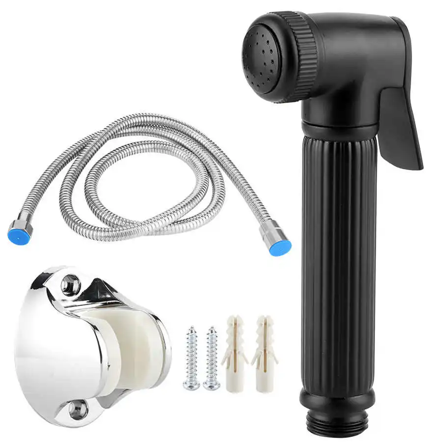 G1/2in Bathroom Copper Handheld Toilet Bidet Sprayer Set With Holder 1.5m Hose | Обустройство дома