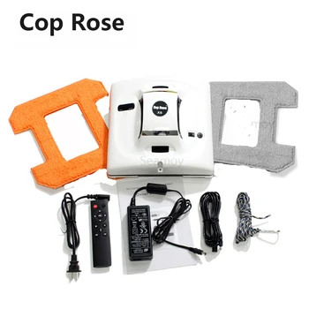 شراءCOP ROSE X6 نافذة روبوت لأغراض التنظيف المغناطيسي مكنسة كهربائية مكافحة السقوط التحكم عن بعد السيارات الروبوتية الزجاج غسل 3 أوضاع العمل