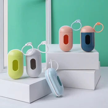 

Pet Poop Bag Dispenser Garbage Bag Set Pet Dog Pooper Scooper Dog Supplies