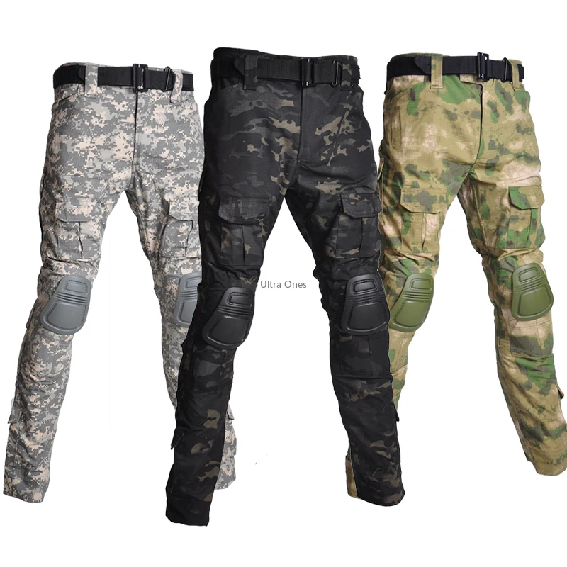 

Outdoor Military Pants Cs Wargame Paintball Tactical Camoflage Hunting Pants Airsoft Shooting Multicam Hiking Climbing Trouser