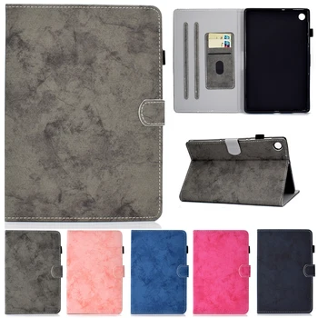 

Case for Lenovo Tab M10 FHD Plus TB-X606F 10.3 inch Retro PU Leather Flip Stand Shockproof Protective Tablet Cover