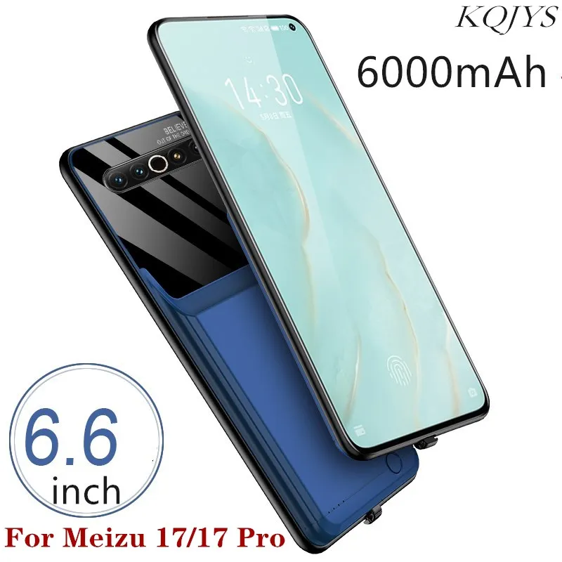 Купить KKQJYS Portable Battery Charger Cases For MeiZu 17 Pro External Power Bank Charging Cover Meizu Case  Мобильные телефоны и | Чехлы с аккумулятором (4000583238137)
