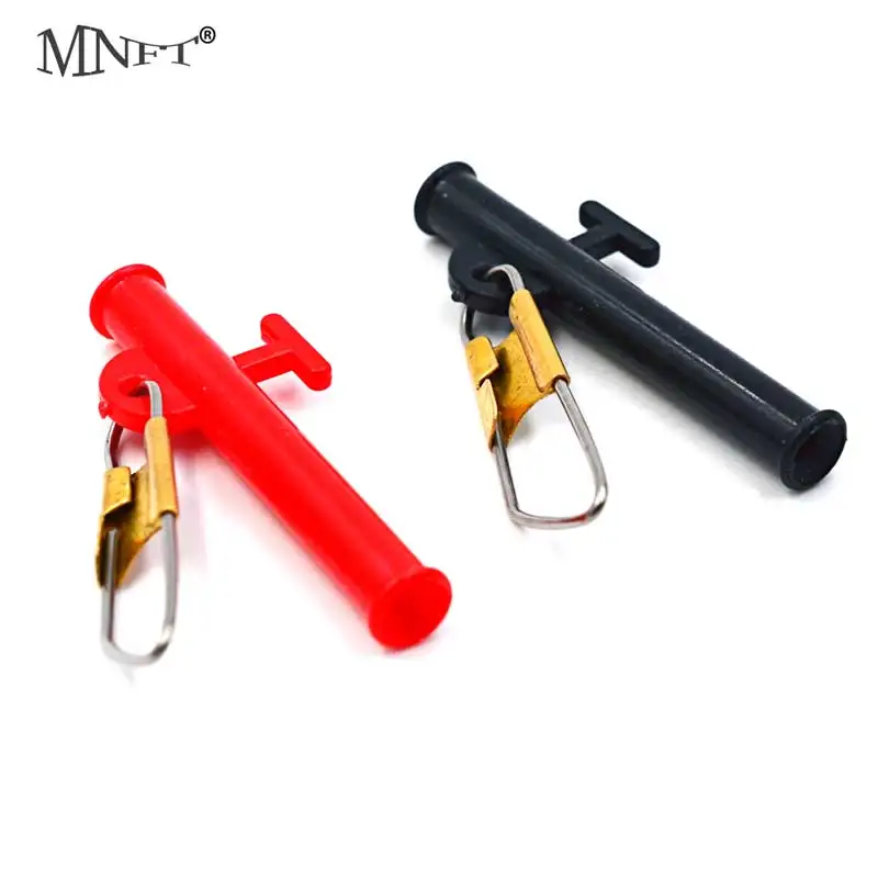 

MNFT 20Pcs Saltwater Fishing line Sinker Slides Slider Connector with Safety Snap Fishing Accessories