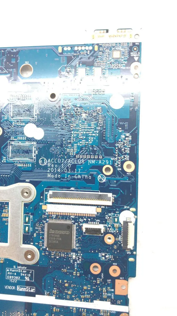 ACLU7/ACLU8 NM-A291 для lenovo G50-75 Z50-75 ноутбук материнская плата Процессор FM7500 DDR3 тесты работы 5B20F66793