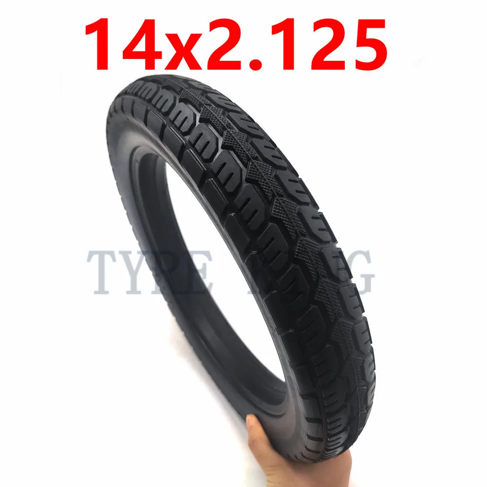 14 pollici Pneumatici 14x2.125 Gomma Solida 14*2.125 di Gonfiaggio  Spedizione Gomma Della Rotella per Pieghevole Bicicletta Elettrica E Parti  della bici|Tyres| - AliExpress