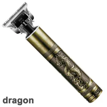 

Portable Rechargeable Retro Hanging Hair Trimmer Stainless Steel Electric Ergonomic Design Hair Trimmer Set