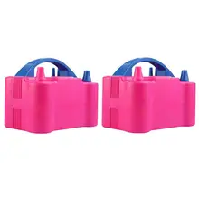 Портативный надувной электрический насос с двойным отверстием