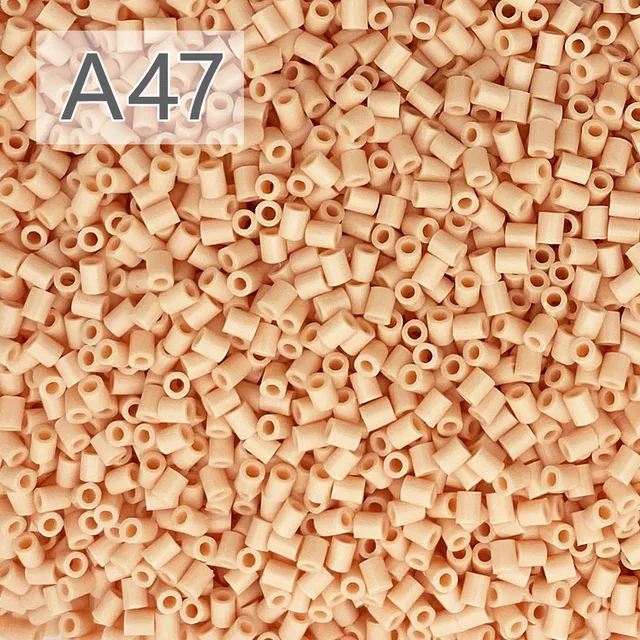 2.6mm/2000pcs/bag Hama Beads PUPUKOU Perler DIY Kids Iron Beads Fuse Handmade Gift Children Toy A47