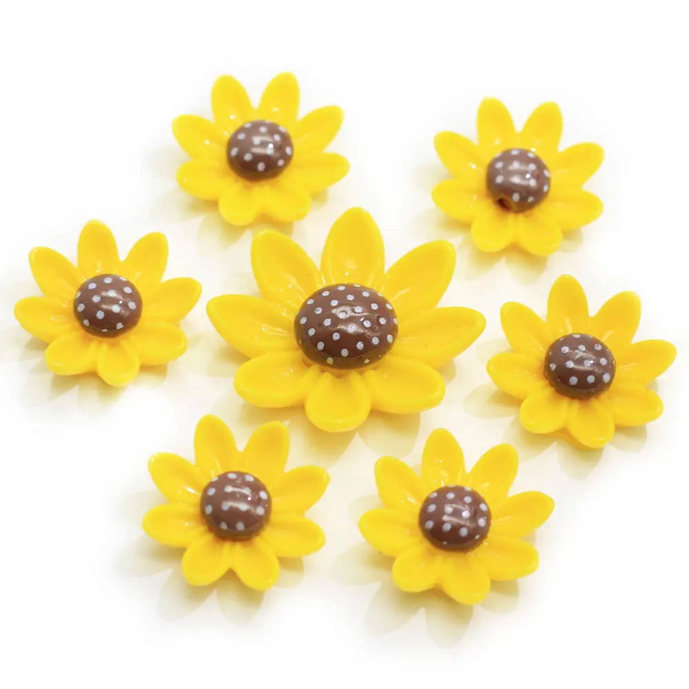 

100/50 pcs Mixed Color Style 18mm 26mm Back Resins Cabochon Scrapbook 3D Resin For Phone Embellishment