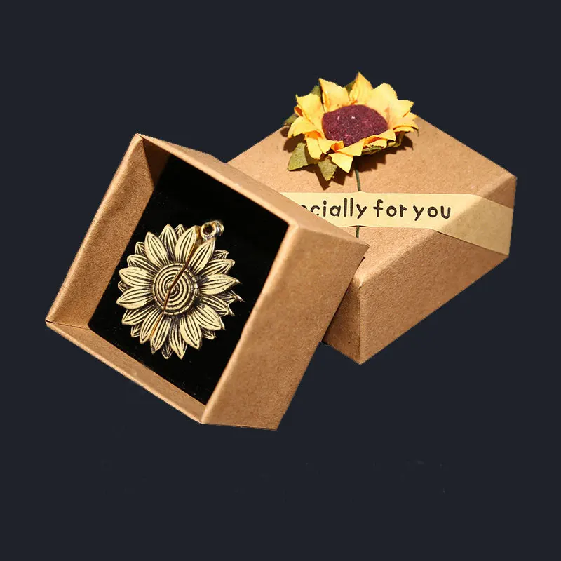 You are my Sunshine ожерелье с подвеской на заказ с надписью женское золотое открытое ожерелье с подсолнухом аксессуары подарок ювелирные изделия