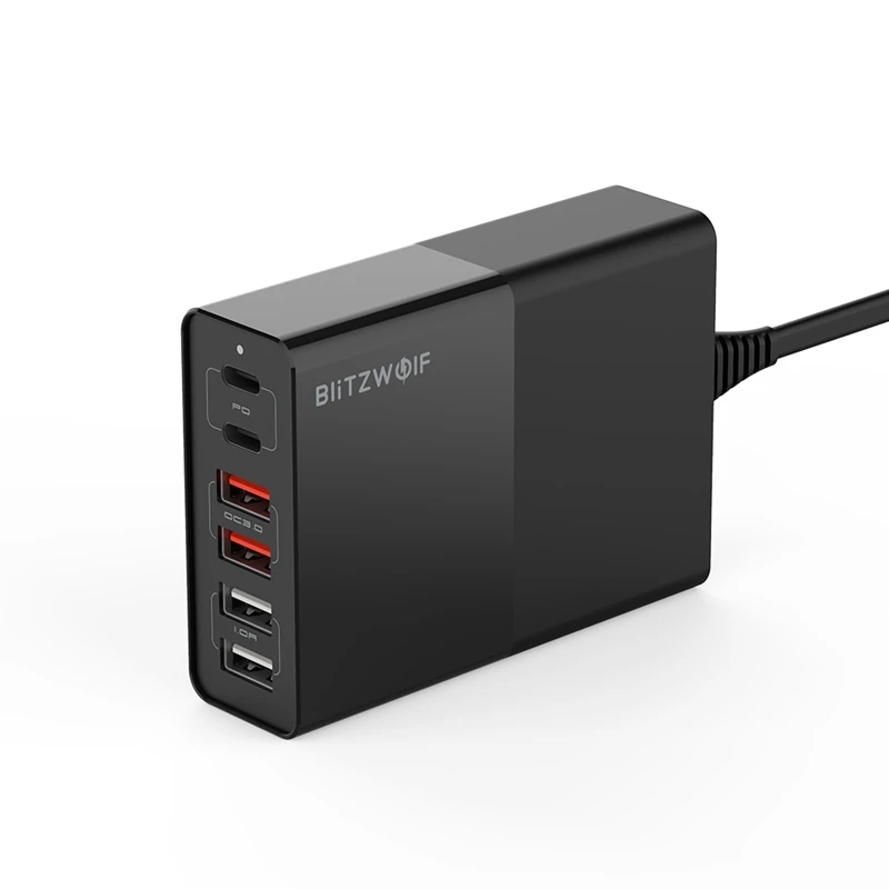BlitzWolf BW-S16 75W Fast Charger 6-Port USB