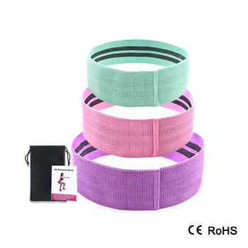 

Latex stretch ring exercise resistance bands pull band fitness squat slip with hip ring workout bodybuilding booties kinetic